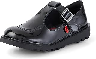 Kickers Kick T-Bar - Girls School Shoes