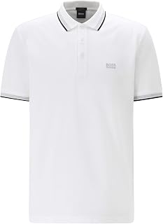 BOSS Men's Paddy AP Heritage Polo Paddy Active Contrasting Stripes