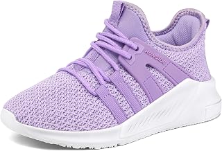 RUNSIDE Boys Girls Tennis Shoes Kids Lightweight Breathable Sneakers Lace-up Running Athletic Shoes for Toddler/Little Kid/Big Kid