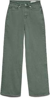 Vero Moda Vmtessa HR Wide Jeans Color Ga – Vmtessa HR Wide Jeans Color Ga Women