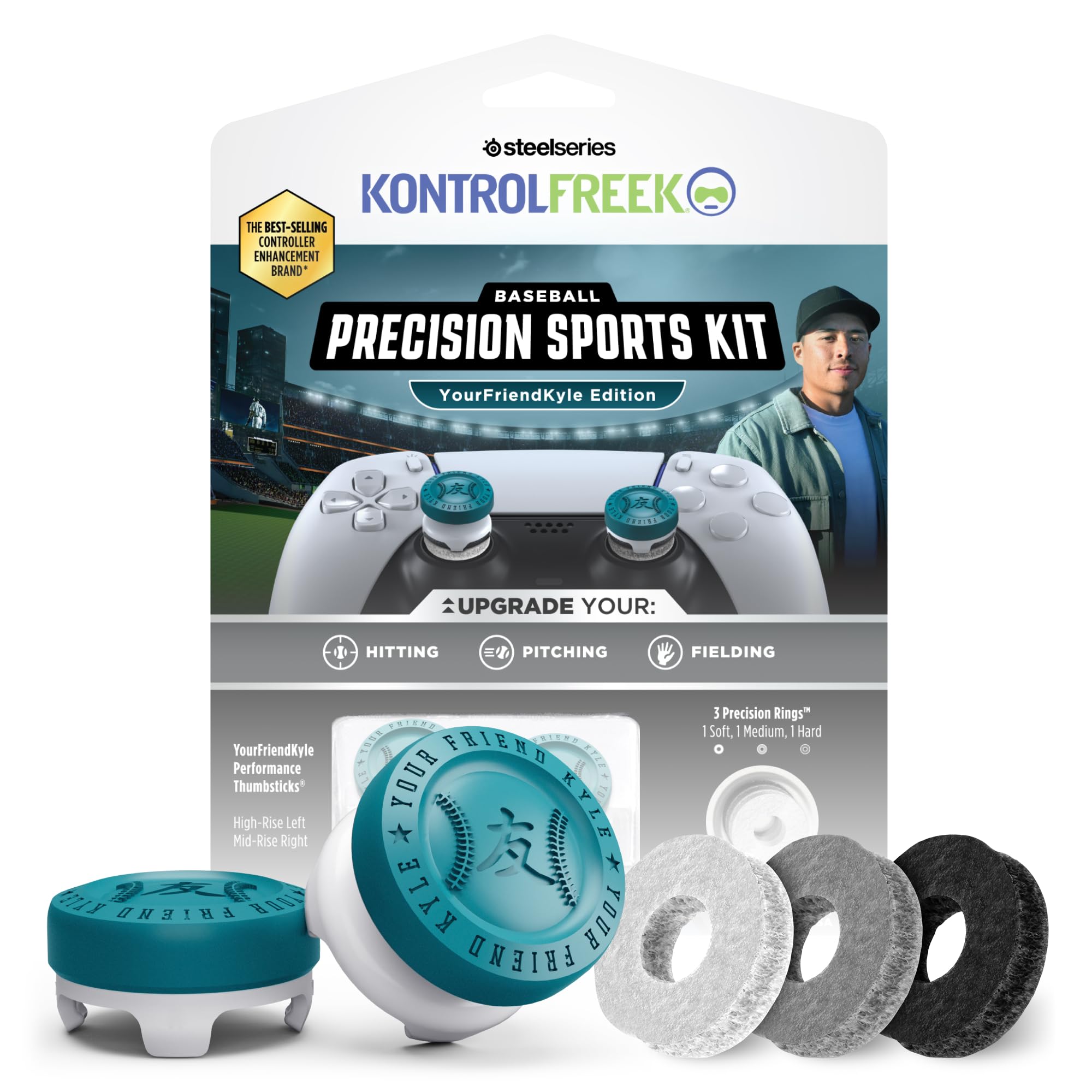 KontrolFreek YourFriendKyle (YFK) Precision Sports Baseball Kit | for PlayStatio