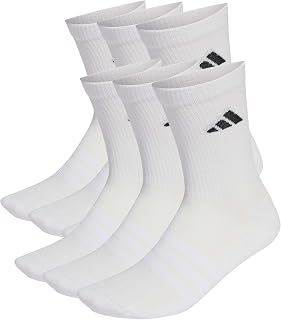 adidas Unisex Cushioned Crew Socks 6 Pair Pack Socks