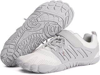 MIFAWA Barefoot Shoes Men Wide Toe Box Zero Drop Toe Shoes Men for Gym Workout Minimalist Weightlifting Cross-Trainer Running Hike Grounded Footwear