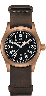 Hamilton Khaki Field Mechanical Men's Watch, 38mm Bronze and Titanium Case