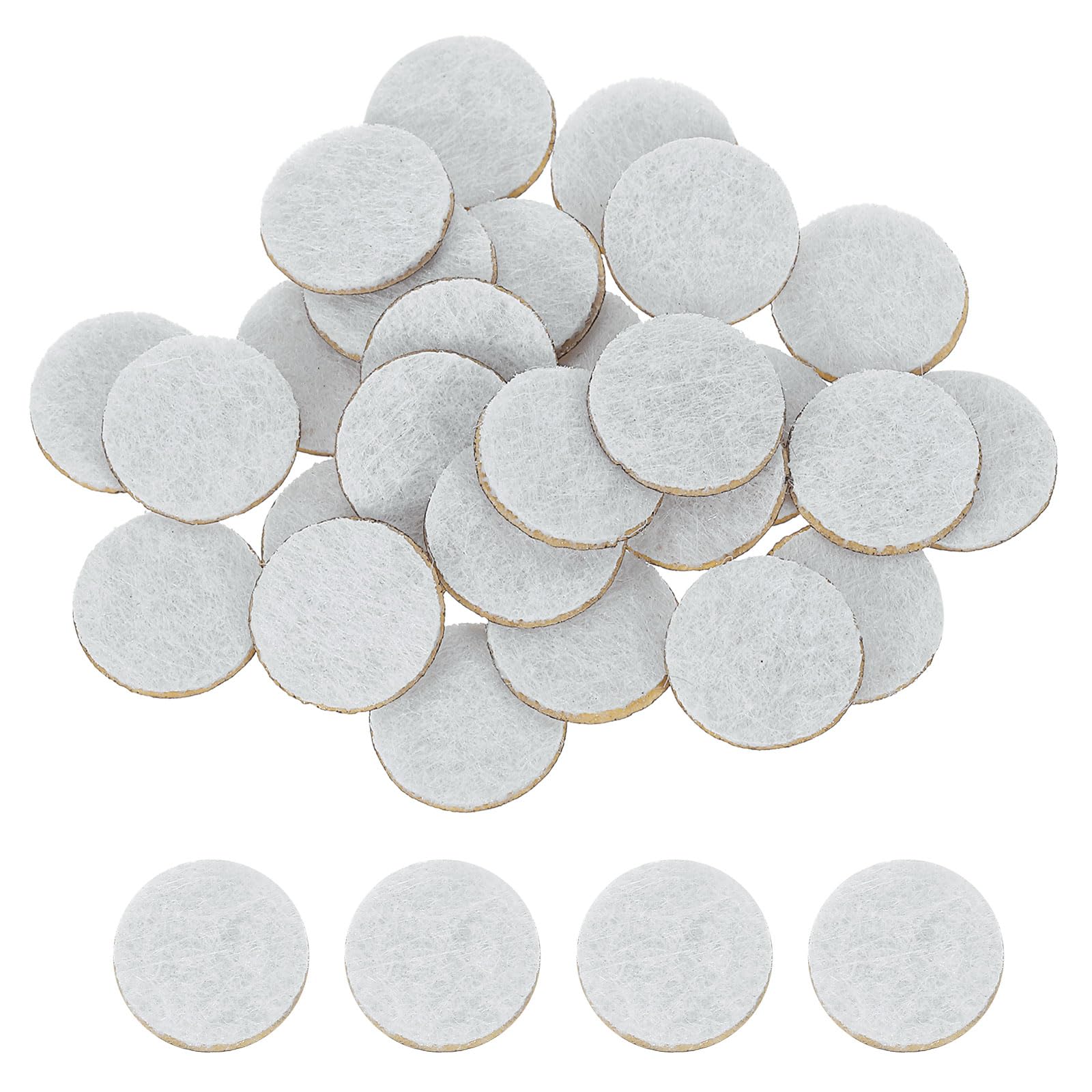 120 Pcs 12mm Round Non Woven Felt Pads Pre-Cut for Sewing Craft DIY Crafts DIY P