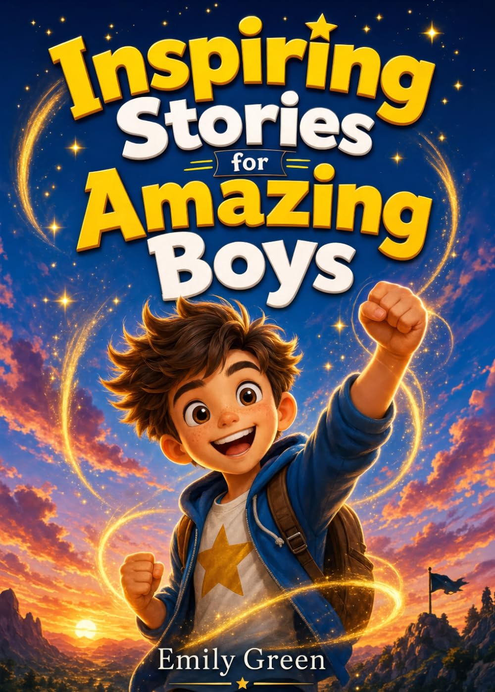Inspiring Stories for Amazing Boys: A Motivational Book about Courage, Confidenc