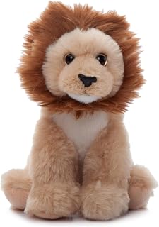 The Petting Zoo Lion Stuffed Animal Plushie, Babiez, Kids Gifts, 6 in | Wild Onez Lion Realistic Wildlife Zoo Animals by Zoologee. Great Toys for Girls and Boys. Plush Gifts for Kids