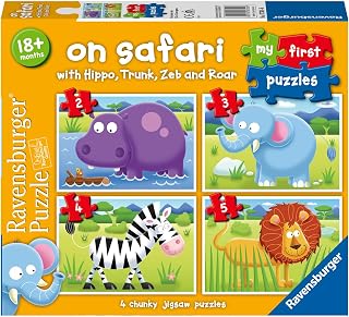 Ravensburger Children Puzzles My First Puzzle, On Safari - Ages 1+