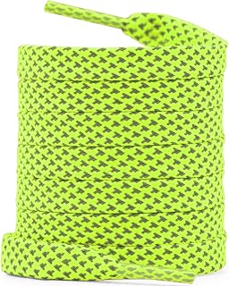 Flat Reflective Shoe Laces for Sneakers: Safety Shoelaces for Men Women 1 Pair