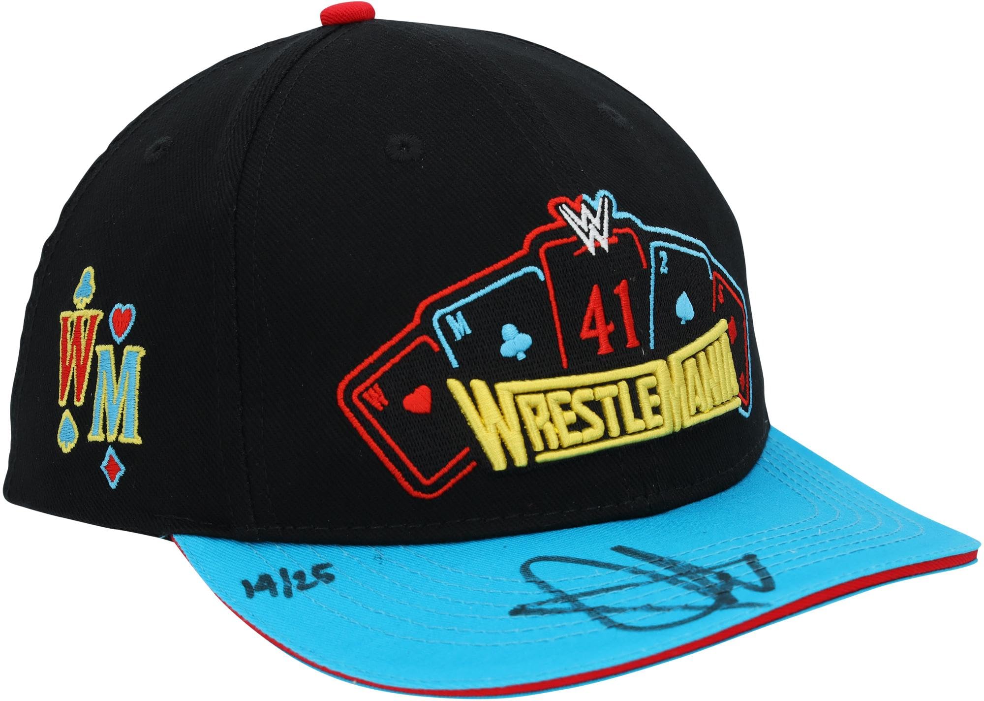 John Cena WWE Autographed WrestleMania 41 Brim Cap - Limited Edition of 25 - Aut