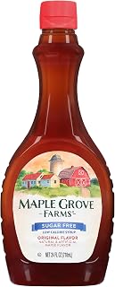 Maple Grove Farms Syrup, Sugar Free, 24 Ounce