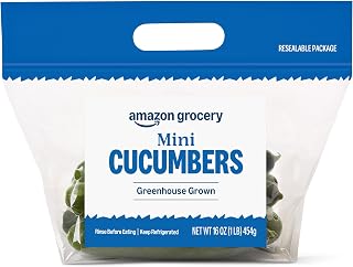 Amazon Grocery, Mini Cucumbers, 16 Oz