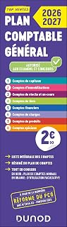 Plan comptable général - PCG - 2026-2027: Liste intégrale des comptes
