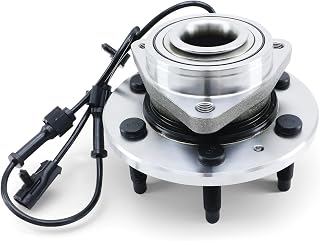 BDELI 4WD 515036 Front Wheel Hub Bearing for 1999-2006 Chevy Silverado 1500 | 00-06 Suburban Tahoe, Chevrolet Avalanche Express, GMC Sierra 1500 Yukon XL, Cadillac Escalade ESV EXT, W/ABS 4x4 Only 6 Lug