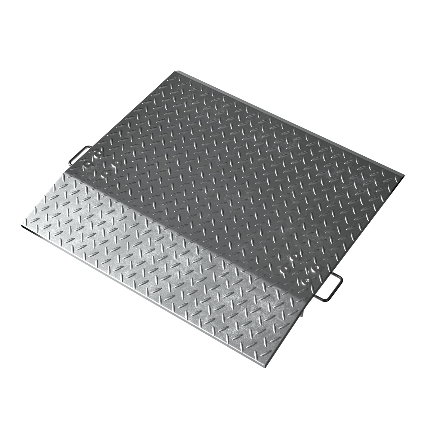Fworkleft Aluminum Dock Plate 24" x 36", 3,600 lb Capacity Heavy Duty Dock Ramp 