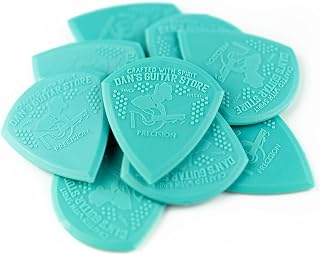 The Precision Pick - 10-Pack - Premium high grip extra precision high visibility plectrums from Dans Guitar Store