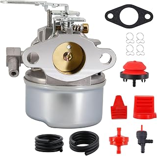 640084B Carburetor Compatible with Tecumseh 5HP MTD 632107A 632107 640084 640084A TORO 521 Snow Blower HSSK40 HSSK50 HS50 LH195SA 632107 640084 640105 640299 632107A 4&5 HP Engines