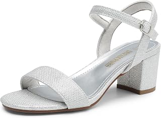 DREAM PAIRS Women's Heeled Dress Sandal