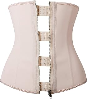YIANNA Waist Trainer for Women Latex Cincher Corset Tummy Control Body Shaper Training Workout Girdle Shapewear