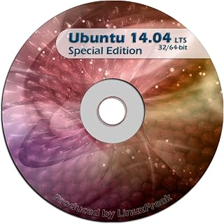 Ubuntu Linux 14.04 Special Edition DVD - Includes both 32-bit and 64-bit Versions - Long Term Support