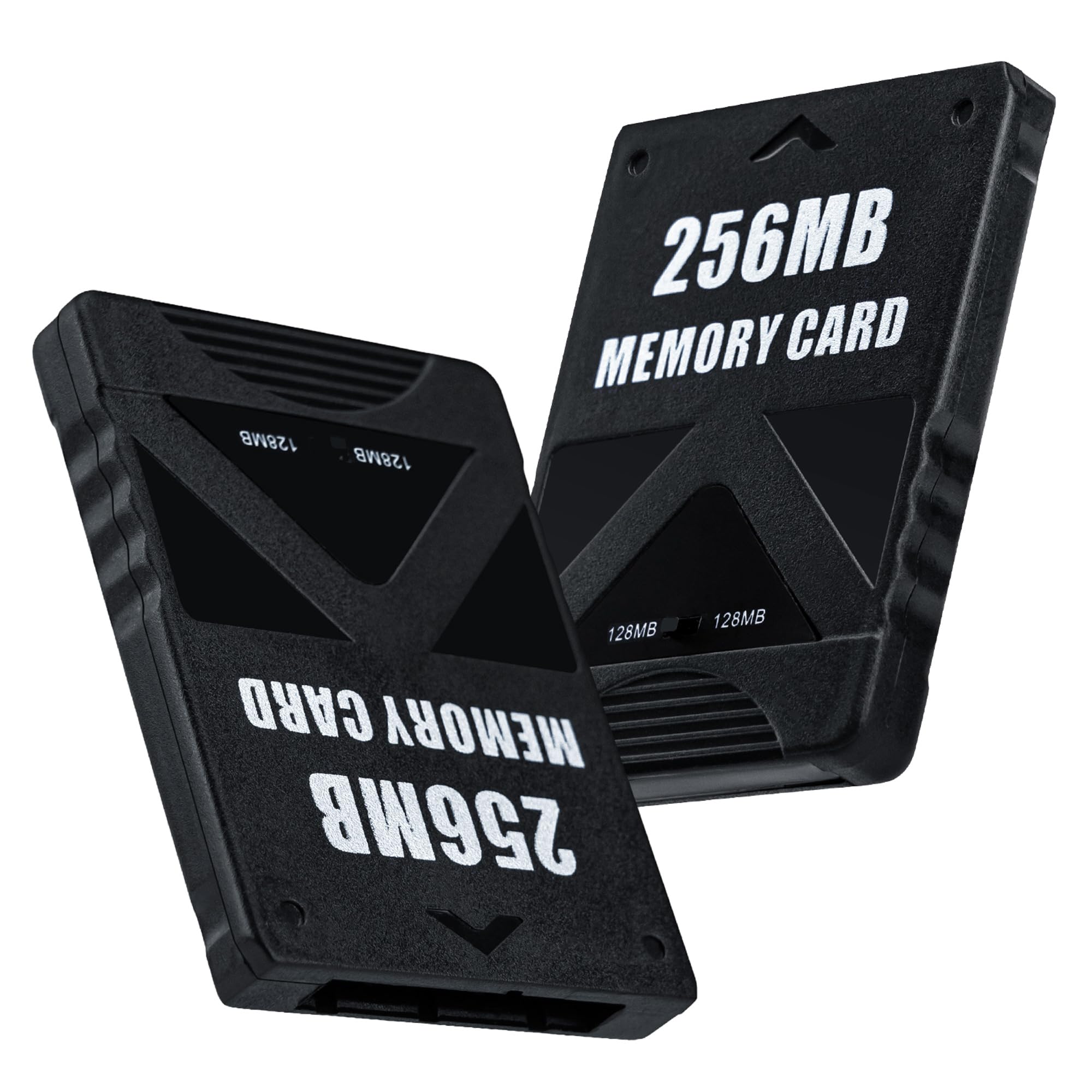 Mcbazel 256MB PS2 Memory Card with Two 128MB Banks, for PS2 Slim Console | Game 