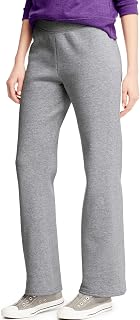 Hanes Hanes Women's EcoSmart Open Bottom Leg Fleece Sweatpants
