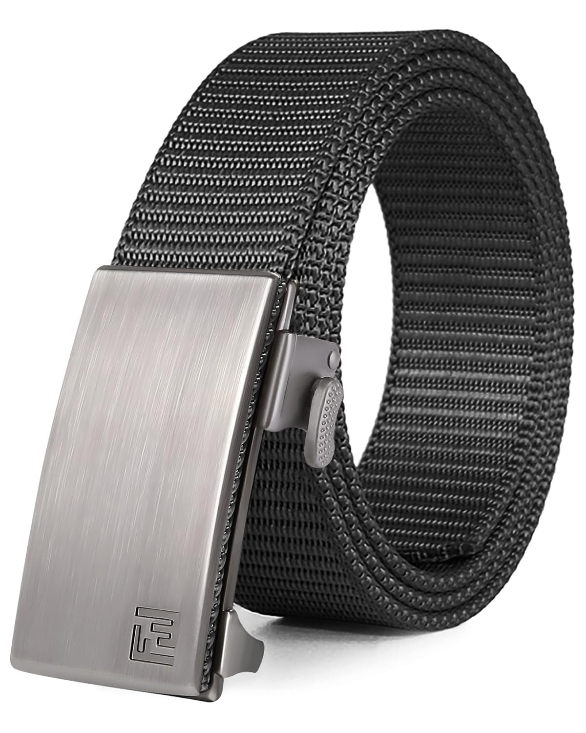 Fairwin Tactical Belt Military Style Webbing Rigger Belt Lightweight Heavy Duty 