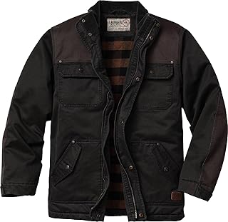 Legendary Whitetails Mens Chore Coat Tough as Buck Collection, Flannel Lined Barn & Field Workwear JacketJacket