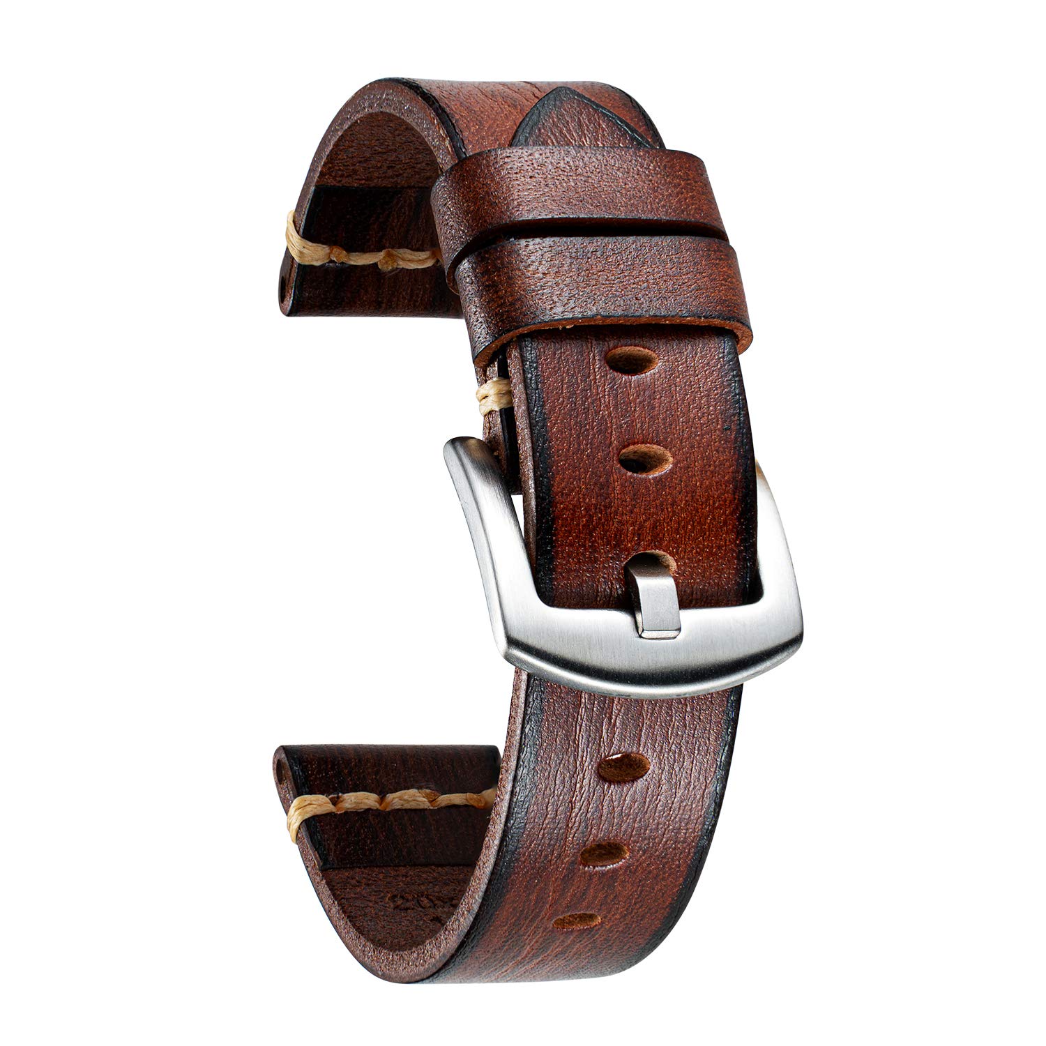 BINLUN Strap Watch Leather Strap Watch 18 mm 20 mm 22 mm 24 mm 26 mm Strap Smart