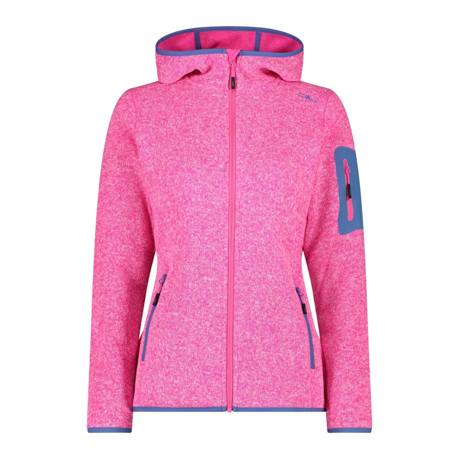 CMP Giacca In Knit-tech Da Donna Con Cappuccio Fisso Giacca Donna