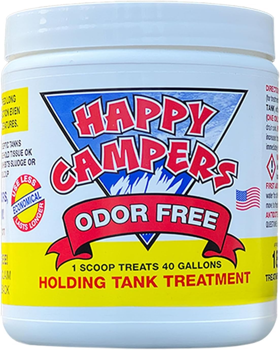 Happy Campers RV Toilet Treatment &amp; RV Black Tank Treatment – 18 Treatments 