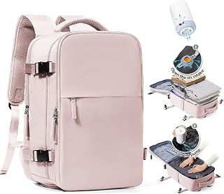 SZLX Vacuum Backpack with Pump Hand Luggage 40 x 30 x 20 Ryanair Vueling Backpack Travel Cabin Airplane 40 x 20 x 25 Wizzair Easyjet Suitcases Cabin Travel Bags Laptop Backpack Women Men