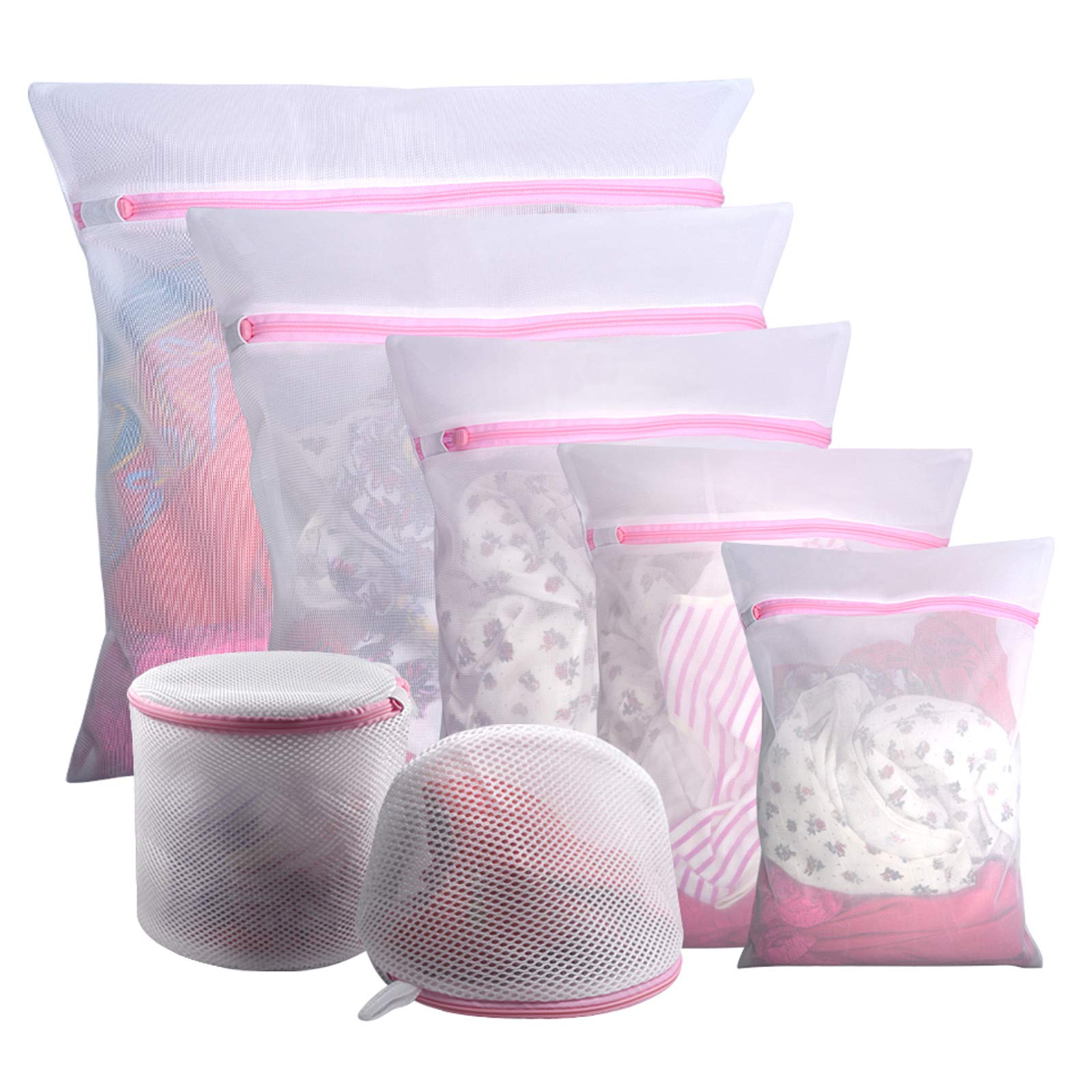 GOGOODA Mesh Laundry Bags for Delicates Durable Protective Wash Bags | Travel St
