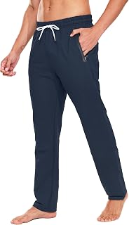 HCSS Men's Tracksuit Bottoms with Elastic Waist with Zip Pockets