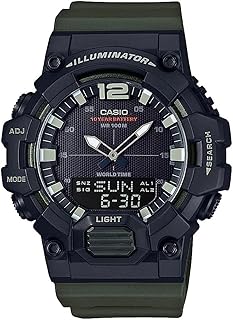 Casio Men's HDC-700-1AVCF Classic Analog-Digital Display Quartz Black Watch