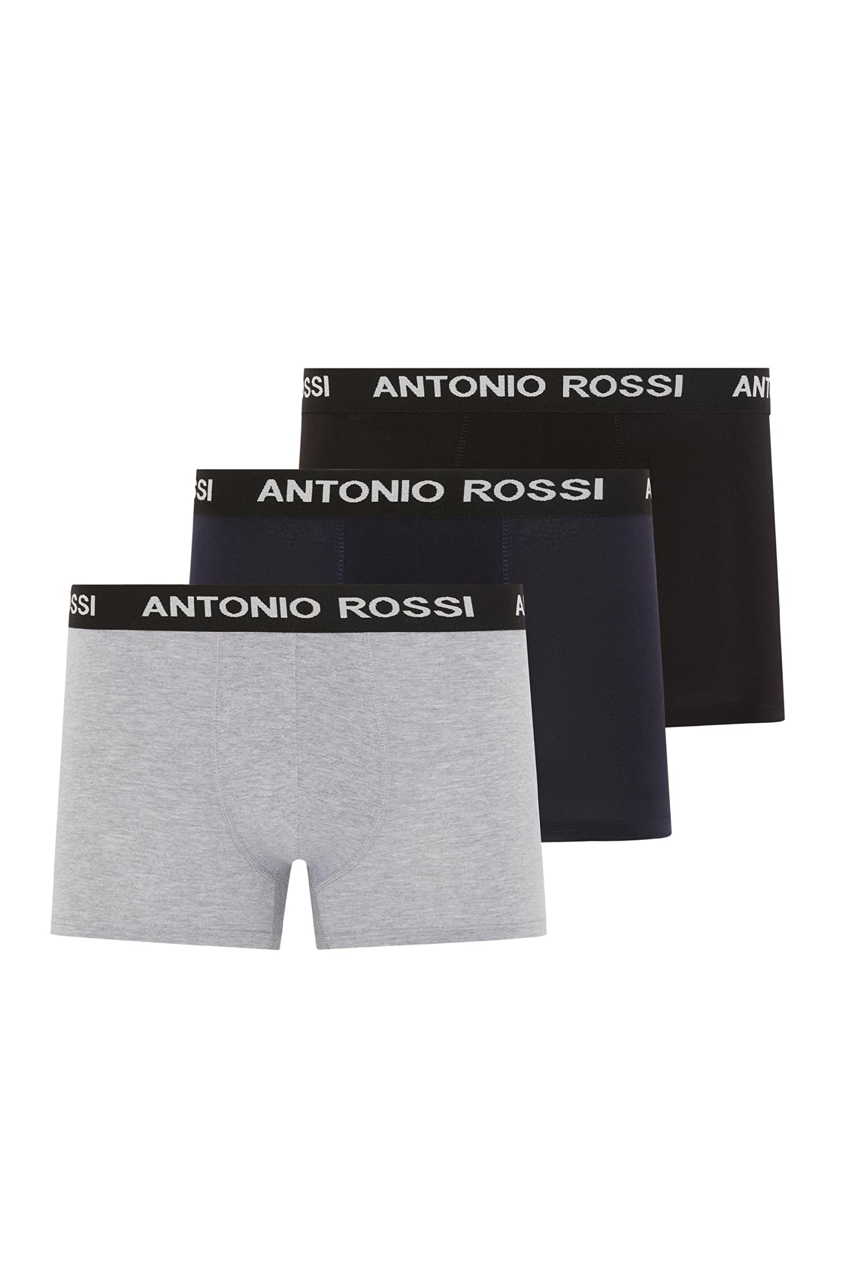 Antonio Rossi (Pack of 3/6) Men's Slim Fit Boxers Hipsters (Pack of 3)