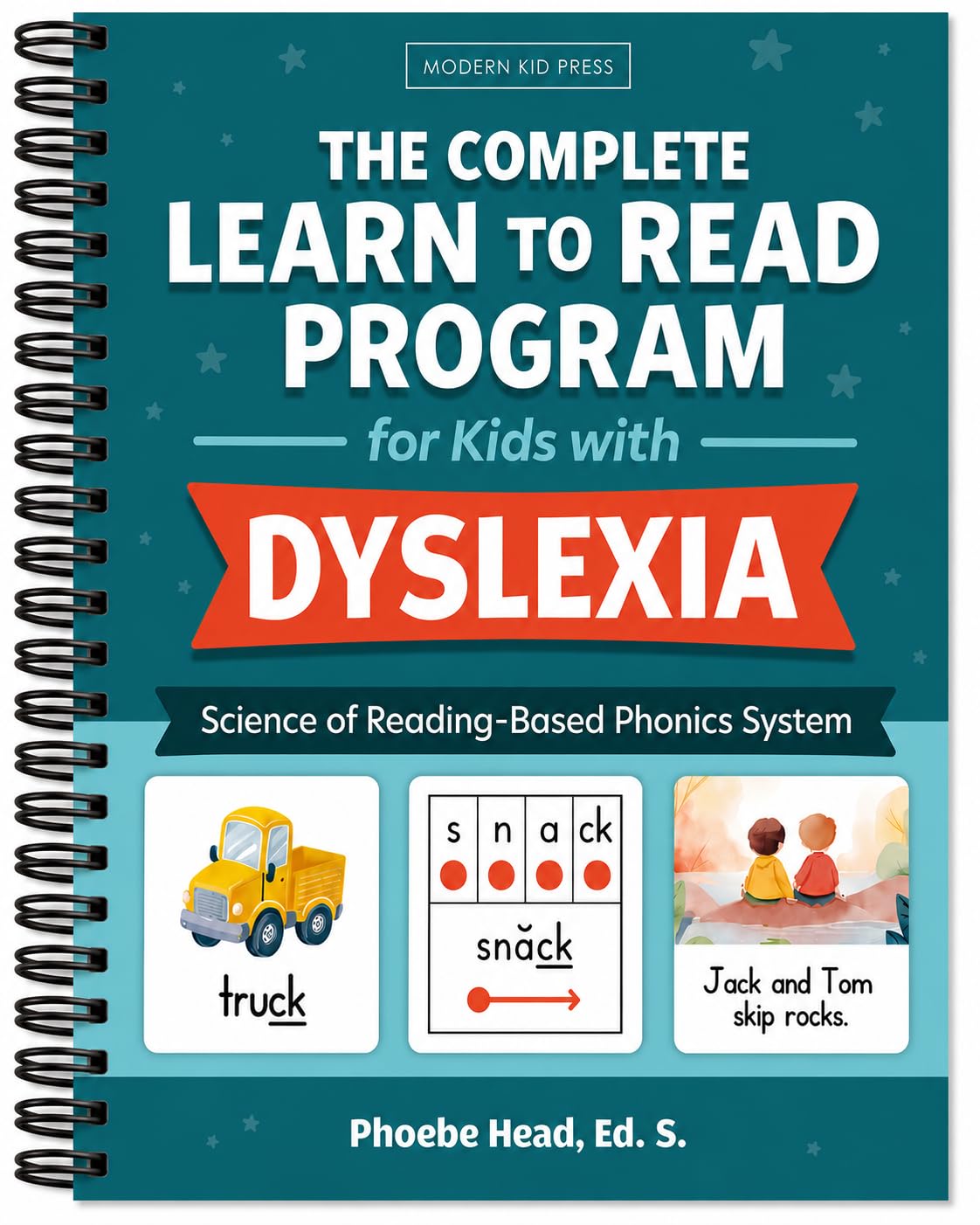 The Complete Learn to Read Program for Kids with Dyslexia: A Step-by-Step Phonic