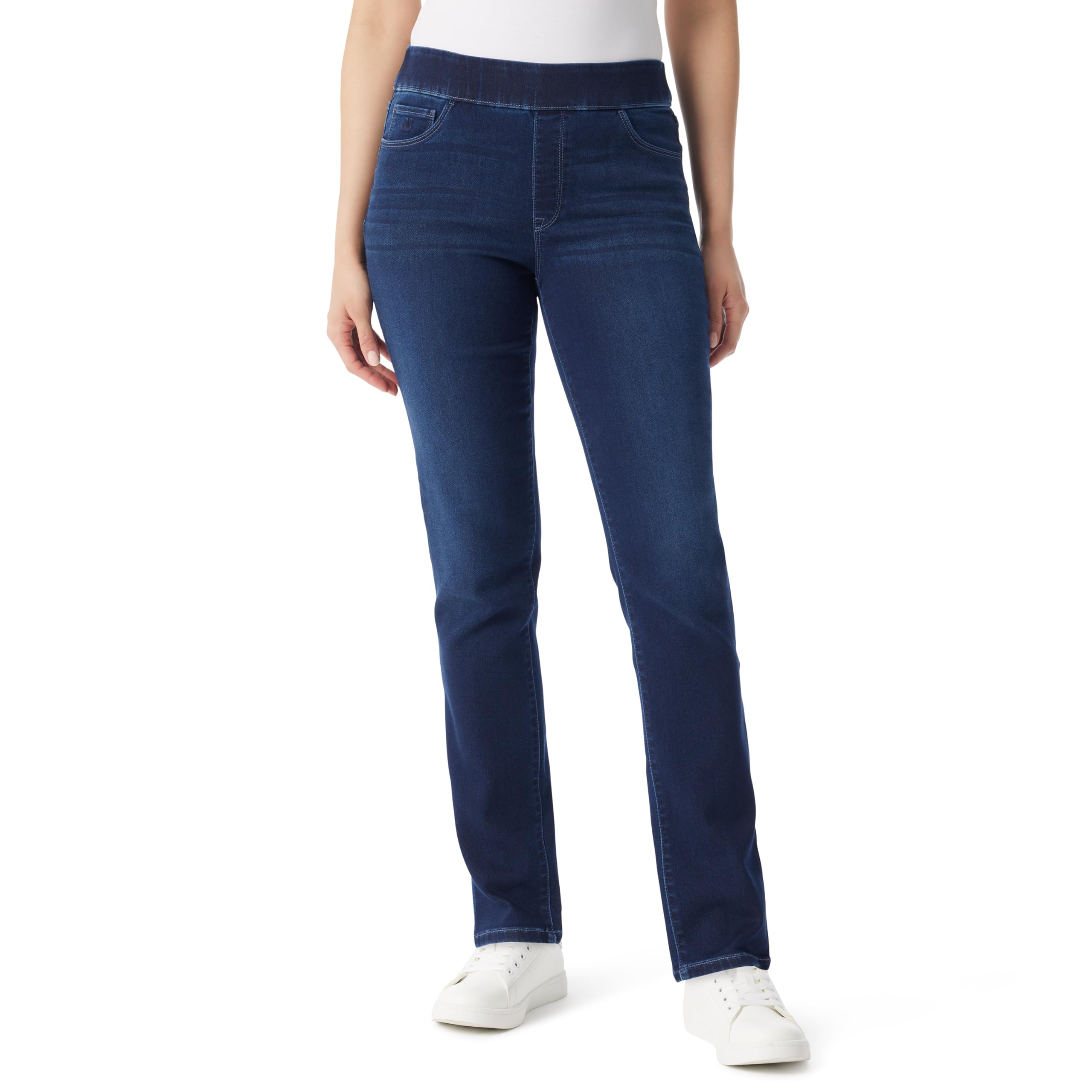 Gloria Vanderbilt - Amanda Pull On HR Jean, Women's Jeans
