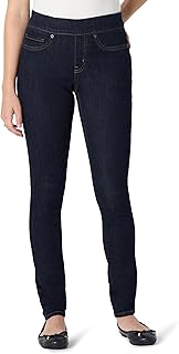 Amazon Essentials Women's Mid-Waist Stretch Denim Jegging