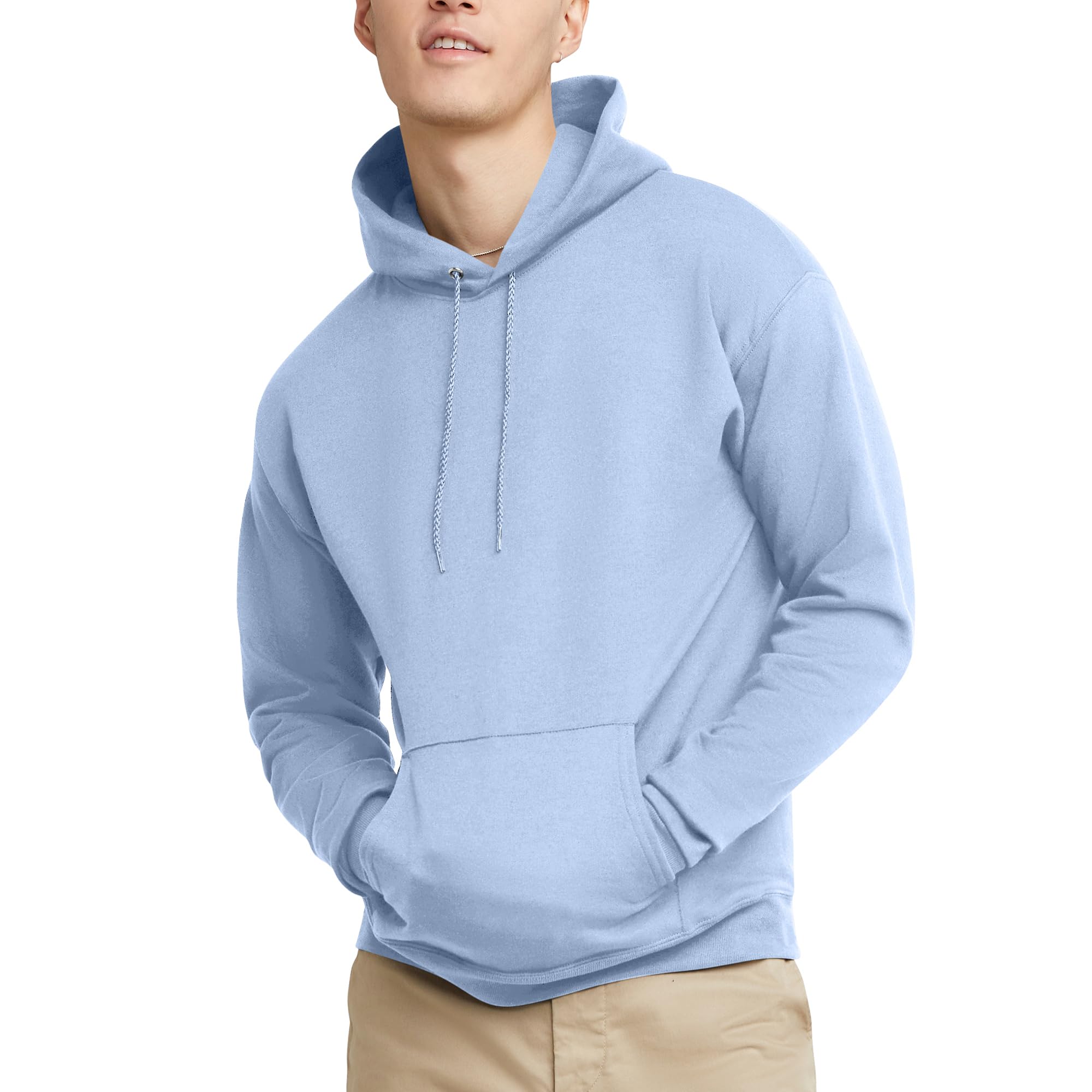 Hanes Men's Heavyweight Sweatshirt, Ultimate Fleece Hoodie, Cotton Sweatshirt fo