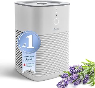 Levoit HEPA Air Purifier for Bedroom Home, Quiet Sleep Mode | Fragrance Sponge, Quiet Night Operation, Removes Common Air Pollutants, Ideal for Bedrooms & Small Rooms