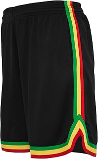 Urban Classics Men's Short Stripes Mesh Relaxed Fit S M L XL XXL 3XL 4XL 5XL
