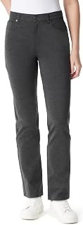 Gloria Vanderbilt Amanda Ponte High Rise Knit Pant Standard Women's Trousers