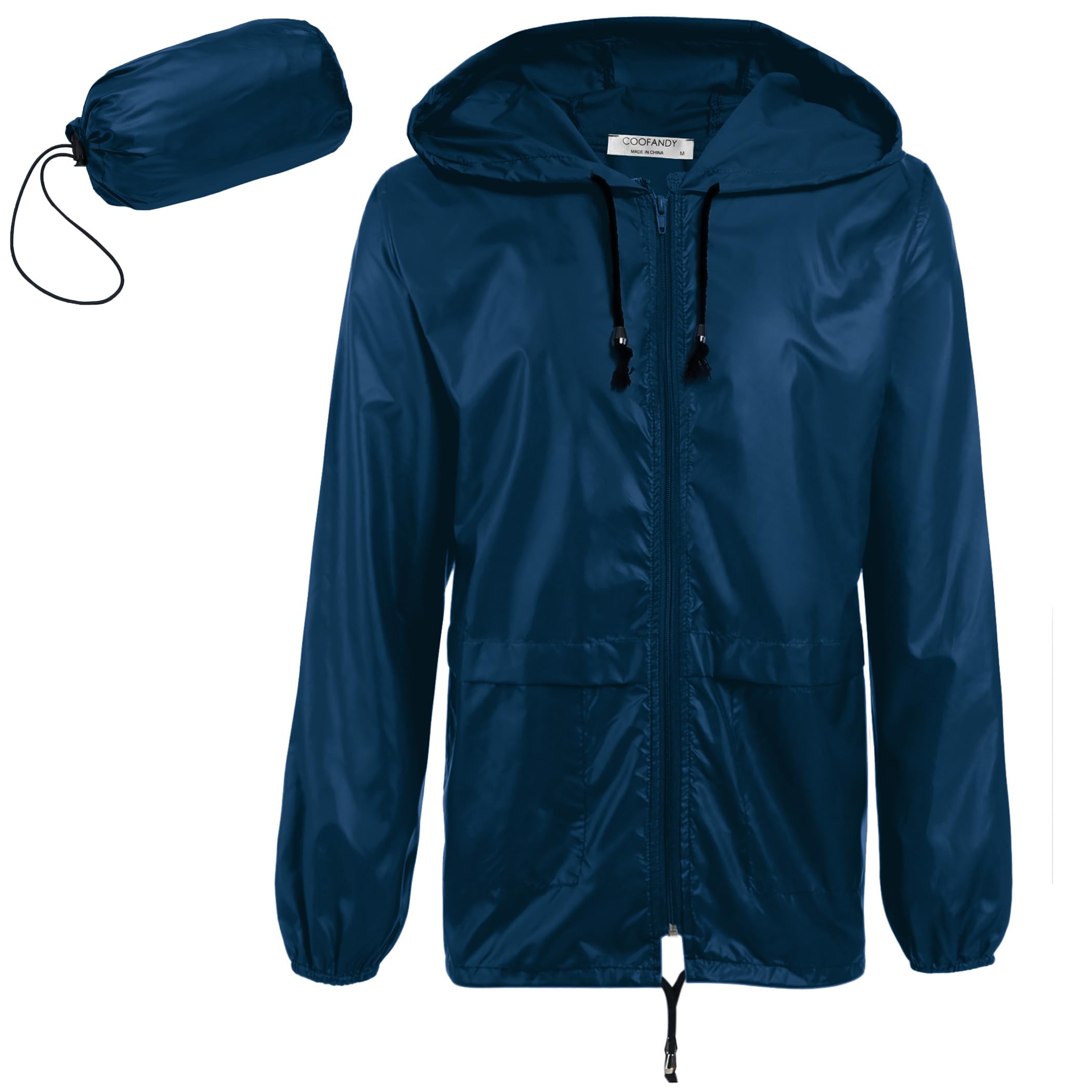 COOFANDY Sudadera casual con capucha para hombre