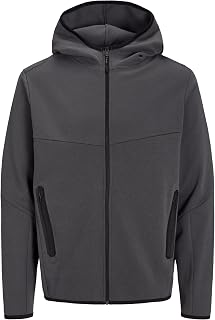 JACK & JONES Zip Hoodie Plain Zip Hoodie