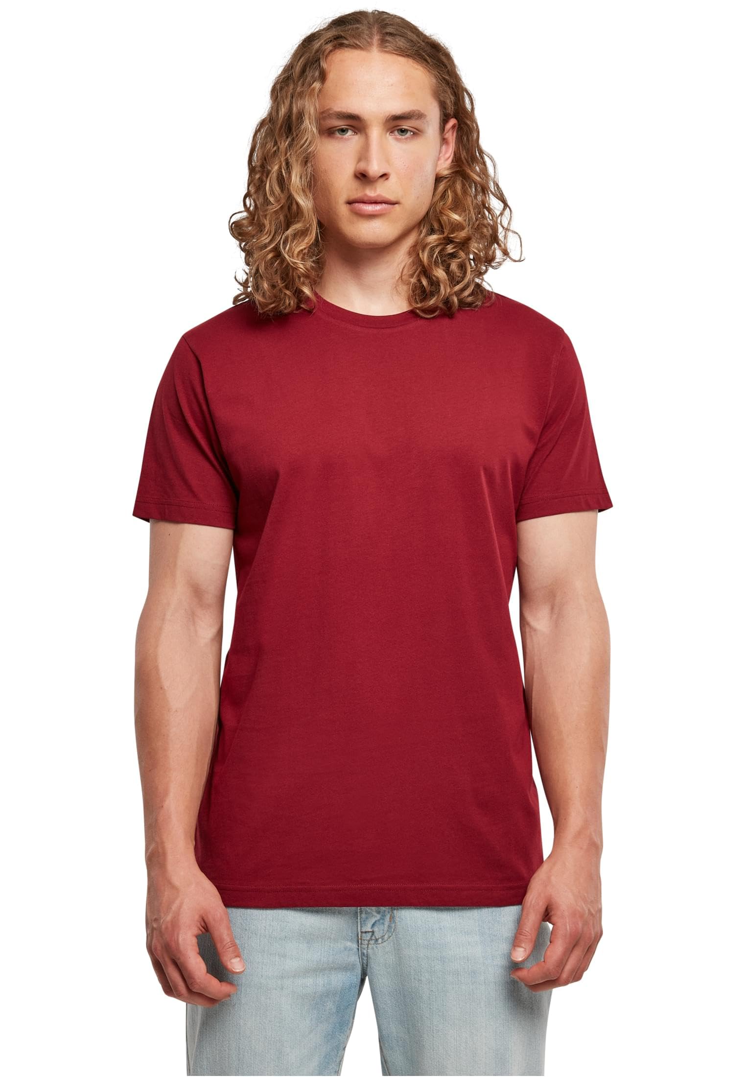 Build Your Brand Bb010-Basic Round Neck Men's T-Shirt (Pack of 1)