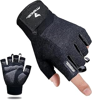 ATERCEL Weight Lifting Gloves, Gym Gloves Men Women | Crossfit, Workout, Exercise Cycling, Breathable & Snug fit