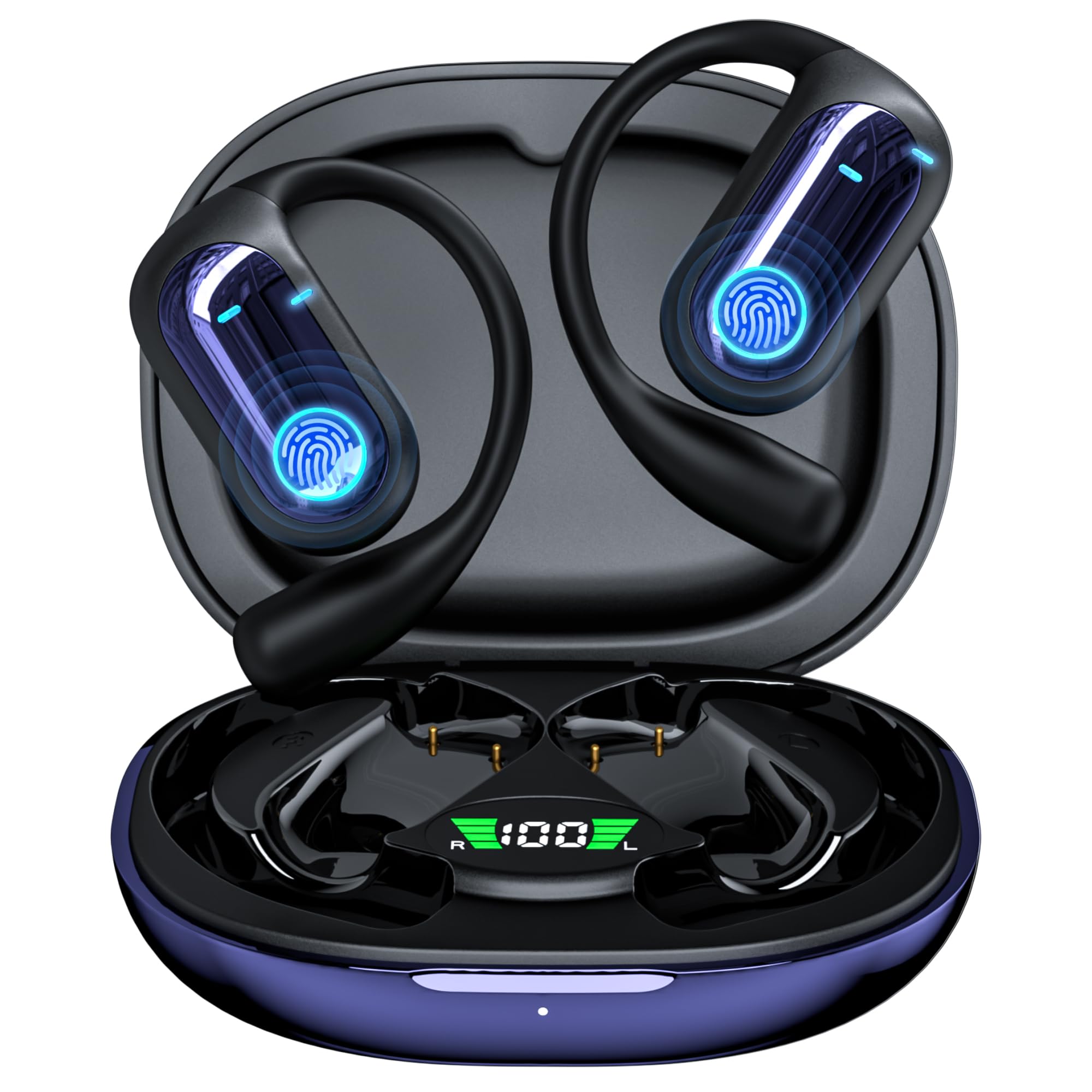 AI Translation Open Ear Earbuds 198 Languages Real-Time Translator