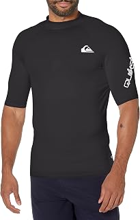 Quiksilver Men's Everyday UPF50 Surf Shirt Rashguard Monaco Blue Heather