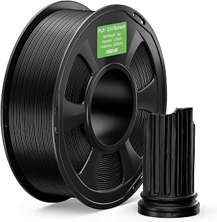 DEEPLEE PLA Plus 2.0 Filament Black 1KG | Upgraded PLA+ 1.75mm 3D Printer Filament, Higher Toughness, Excellest Adhesion, Fits for Most FDM 3D Printers